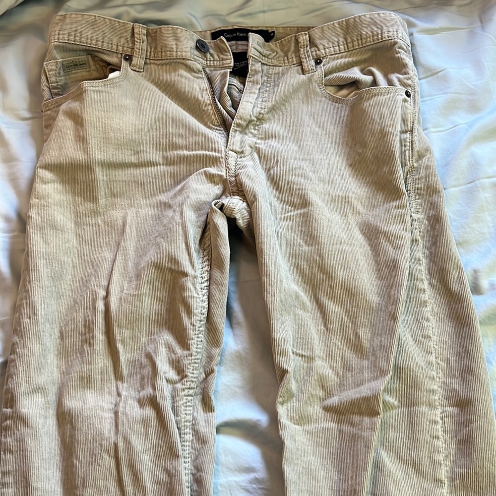 Calvin Klein corduroy jeans medium